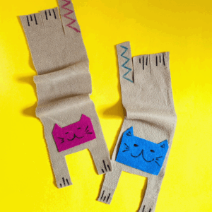 מכינים צעיף-חתול!